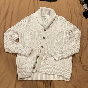 JCrew shawl neck cardigan M